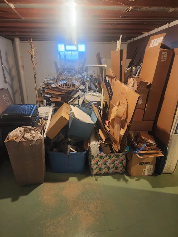 Roll-off dumpster container at job site for Yard Waste Dumpster Rental in El Dorado Hills